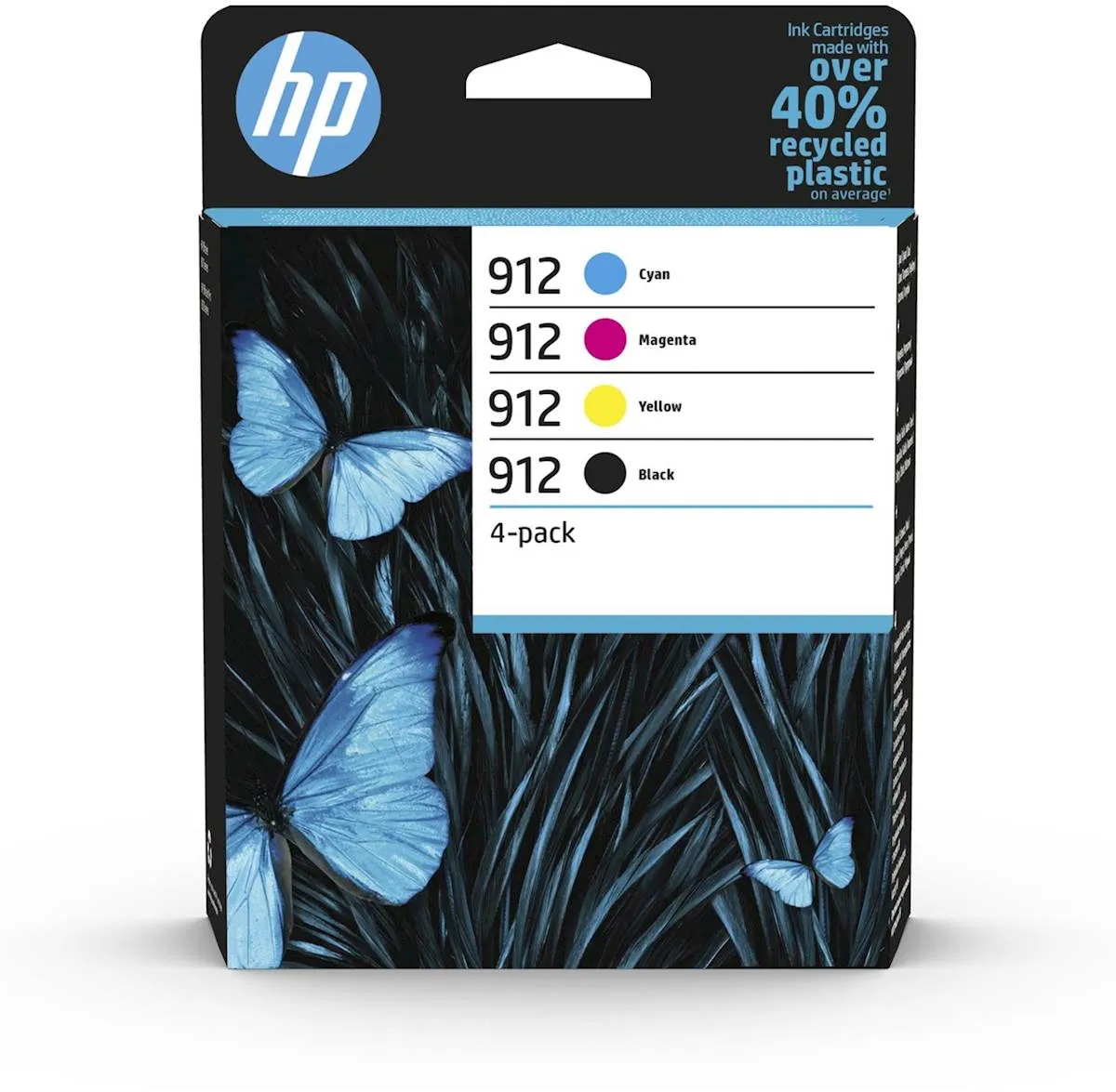 KOMPLET ČRNIL HP 912 ČRNA, CYAN, MAGENTA, RUMENA ZA OJ 801x/802x