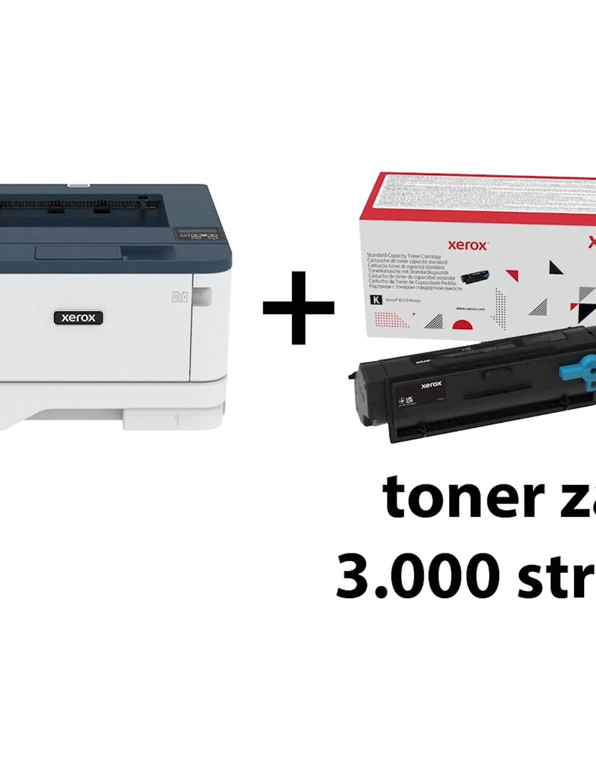 Laserski tiskalnik XEROX B310DNI + toner za 3.000 strani