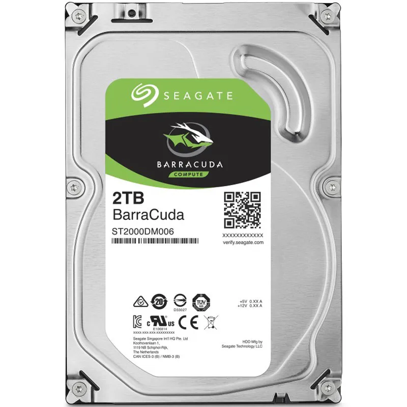 SEAGATE BarraCuda 2TB 3,5" SATA3 256MB 7200rpm trdi disk ST2000DM008