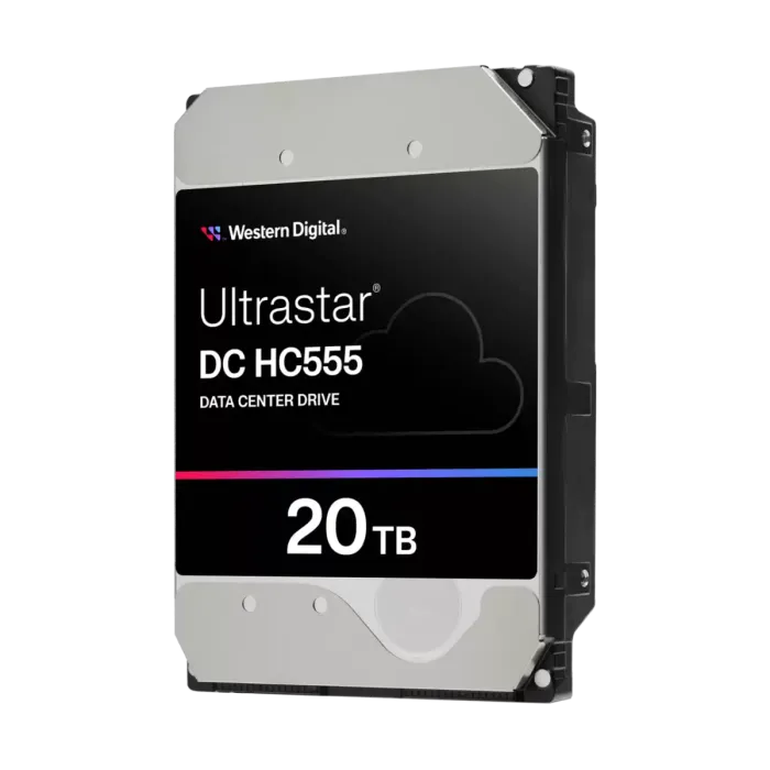 WD 20TB UltraStar DC HC555 3,5" SATA 6Gb/s 7200rpm 512MB HDD disk