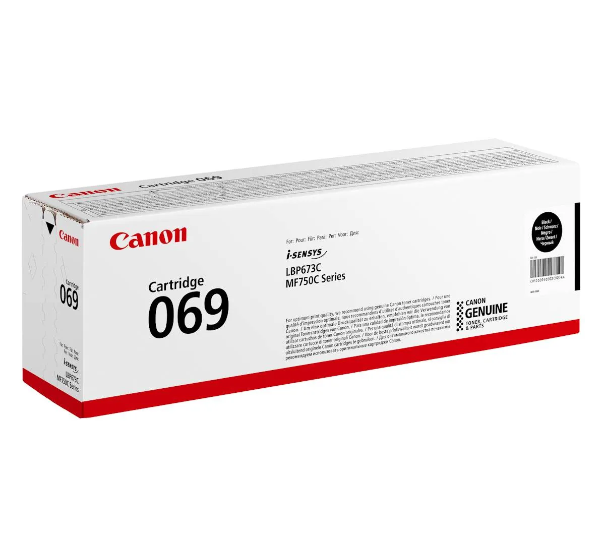 TONER CANON CRG-069Bk ČRN ZA LBP673, MF752, MF754 ZA 2.100 STRANI
