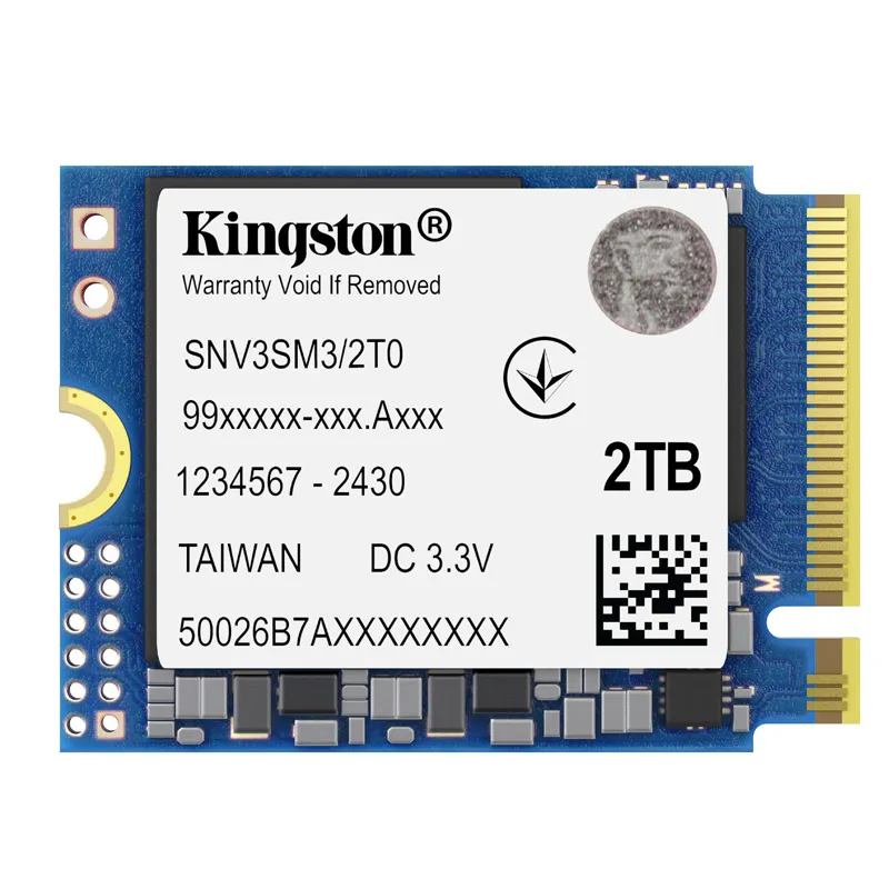KINGSTON NV3 2TB M.2 PCIe 4.0 NVMe 2230 SSD SNV3SM3/2T0