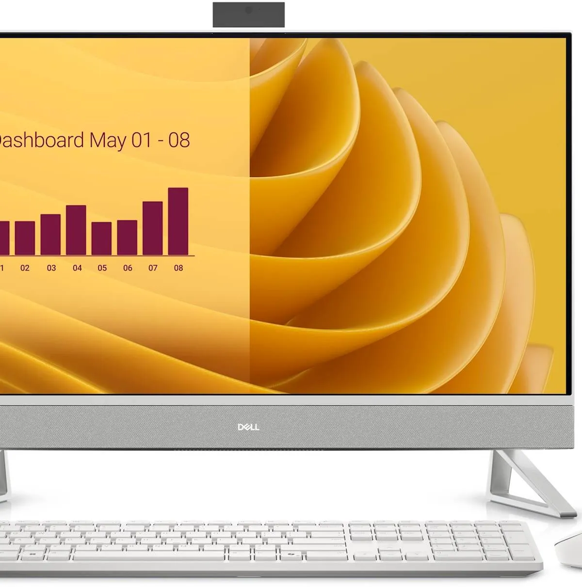 Dell 27 All-in-One EC27250 C7-150U/32GB/1 TB SSD/27.0" FHD Touch/UMA/W11 Pro
