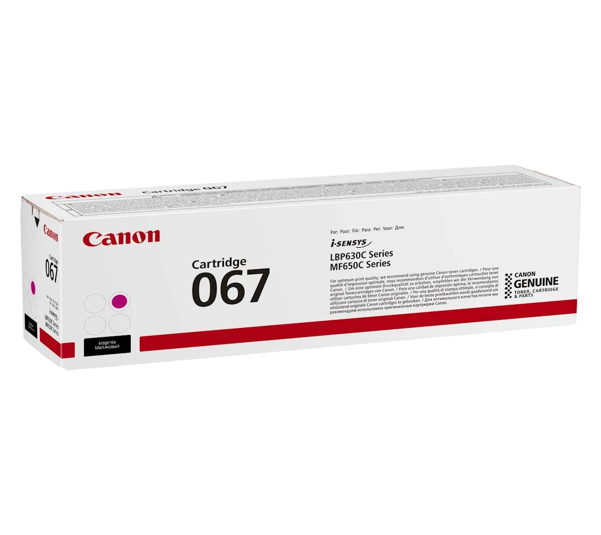 TONER CANON CRG-067M MAGENTA ZA LBP63x, MF65x ZA 1.250 STRANI