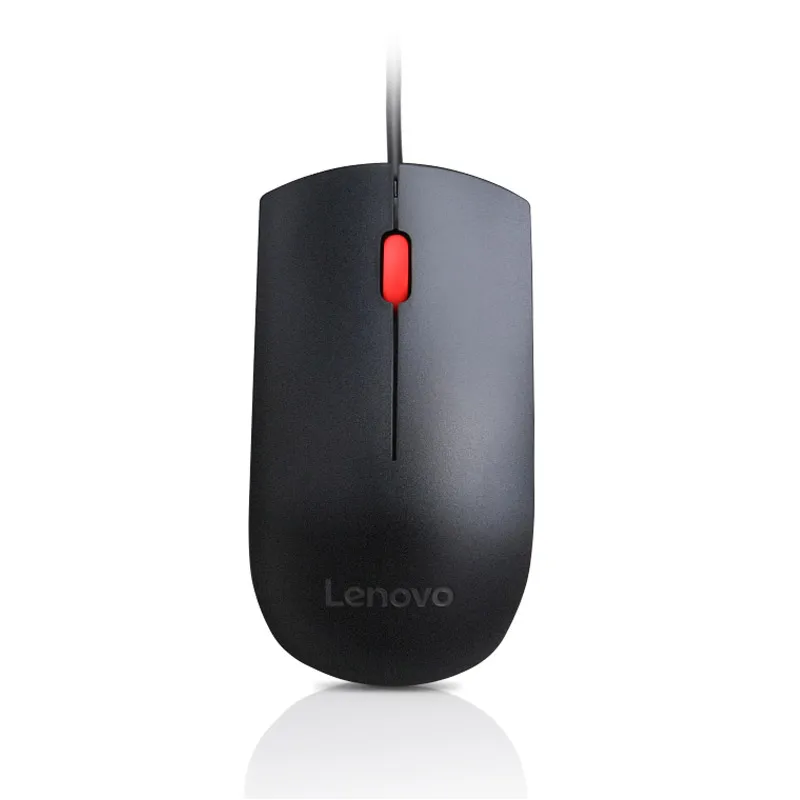 LENOVO Essential USB žična optična črna miška 4Y50R20863