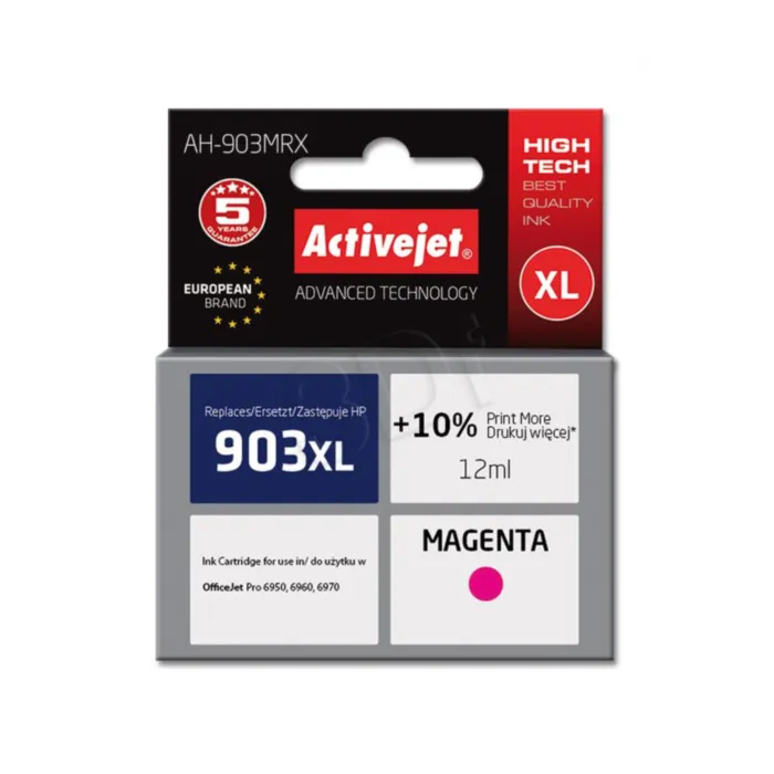 ActiveJet magenta črnilo HP 903 XL T6M07AE