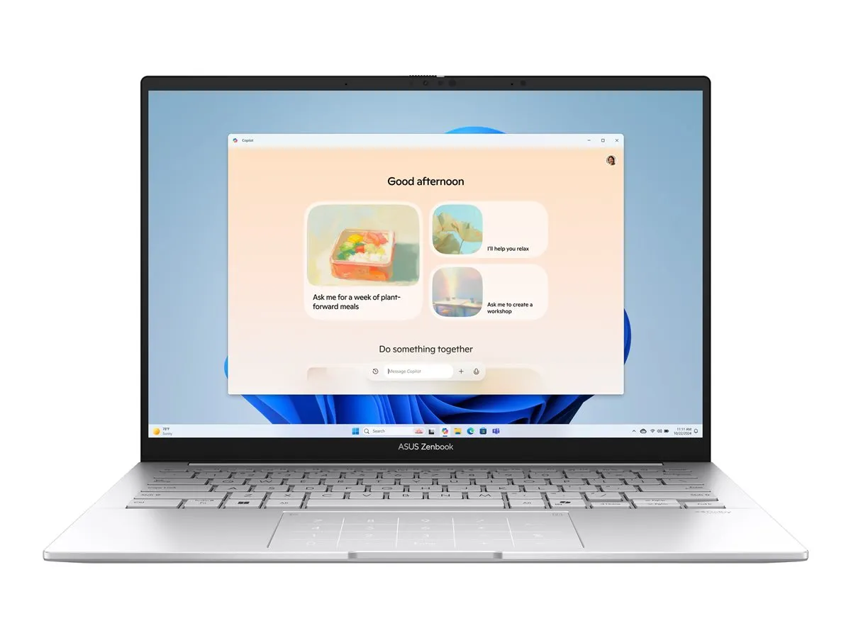 ASUS Zenbook UX3405CA-ST787X Intel Core Ultra 9 285H 14inch WQXGA+ OLED 32GB LPDDR5X 1TB PCIe SSD W11P
