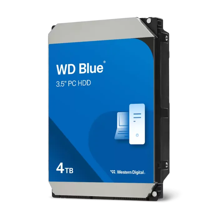 WD 4TB Blue 3,5" SATA 6Gb/s 5400rpm 128MB HDD disk
