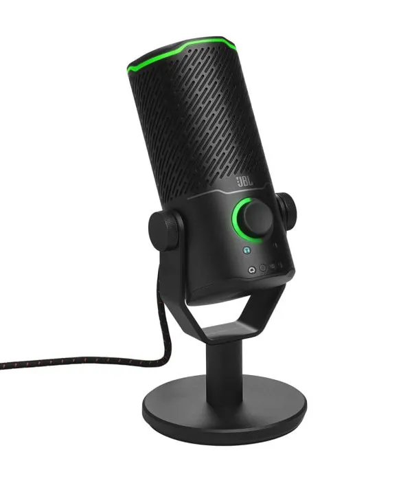 JBL Quantum Stream Studio mikrofon, črn