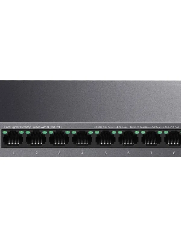 TP-LINK LS108GP 8-port Gigabit PoE+ RJ45 Unmanaged mrežno stikalo switch