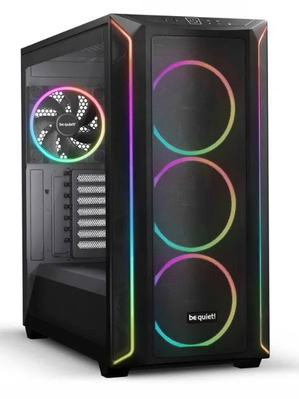 BE QUIET! SHADOW BASE 800 FX (BGW63) midiATX RGB okno črno ohišje