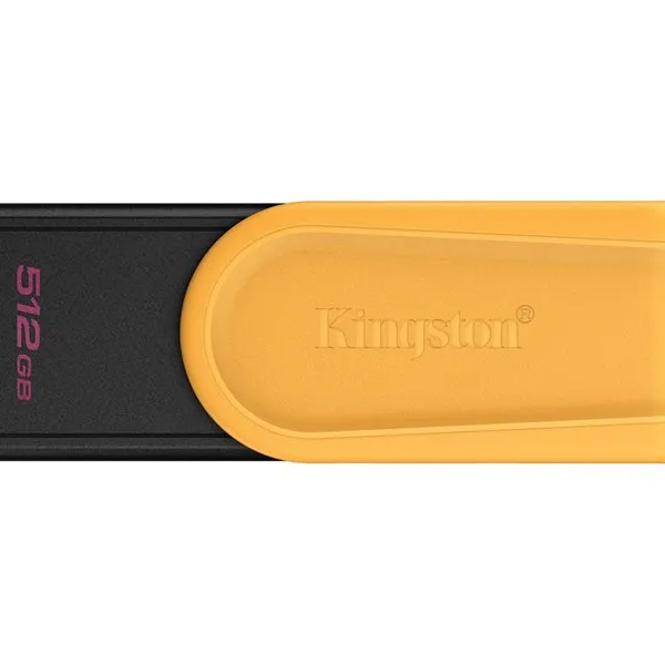 KINGSTON 512GB Portable USB 3.2 Gen 1 DataTraveler Exodia S Black/Yellow