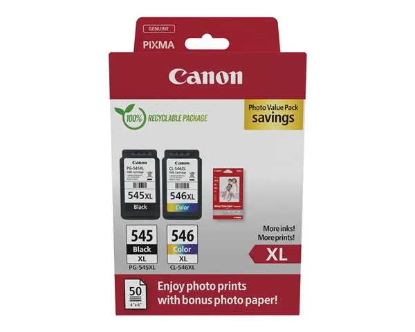 CANON PG-545XL/CL-546XL Ink Cartridge PHOTO VALUE BL