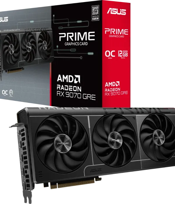 ASUS grafična kartica Prime Radeon RX 9070 GRE 12GB GDDR6, PCI-E 5.0