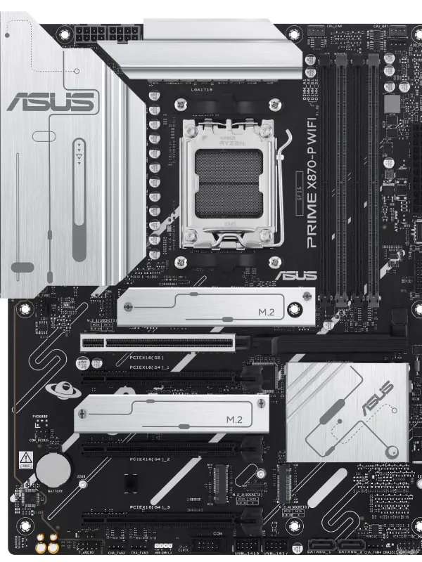 ASUS Prime X870-P WIFI AM5 DDR5 RGB gaming ATX osnovna plošča