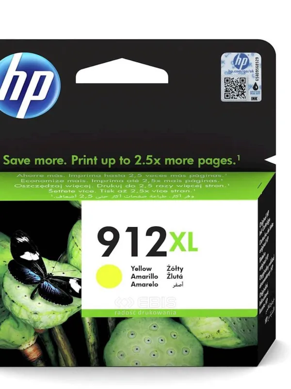 ČRNILO HP RUMENO 912XL ZA OJ 801x/802x   700 STRANI 8.5ml