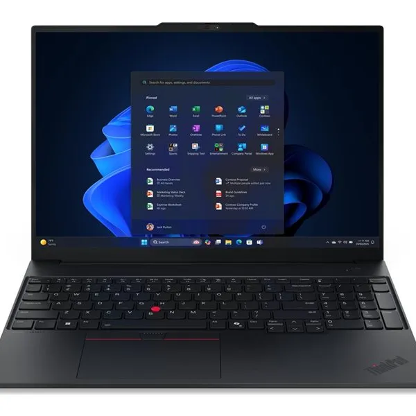 LENOVO ThinkPad E16 G3 Intel Core Ultra 5 135H 16inch WQXGA 16GB 512GB UMA W11P black 3Y