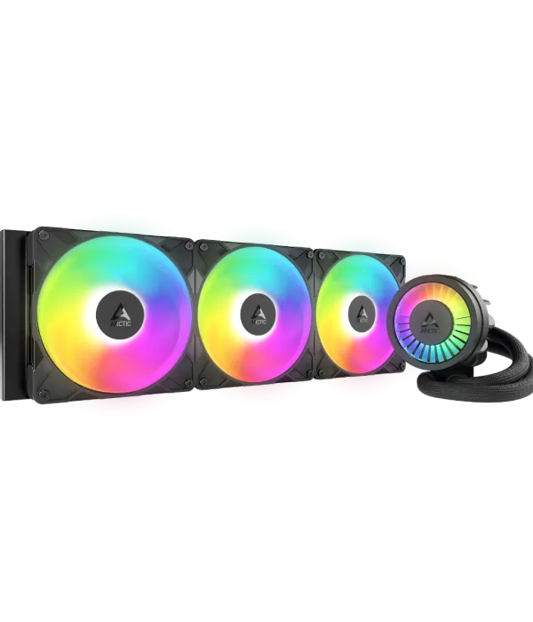 ARCTIC LIQUID FREEZER III PRO 420mm A-RGB vodno hlajenje za INTEL/AMD procesorje (črn)