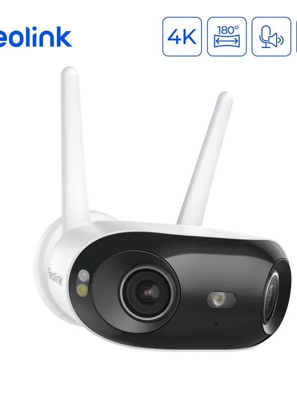 Reolink IP Kamera Elite Series W740, 8MP, 4K, vidno polje 180°, 24/7 snemanje, 30m IR, Ai zaznavanje