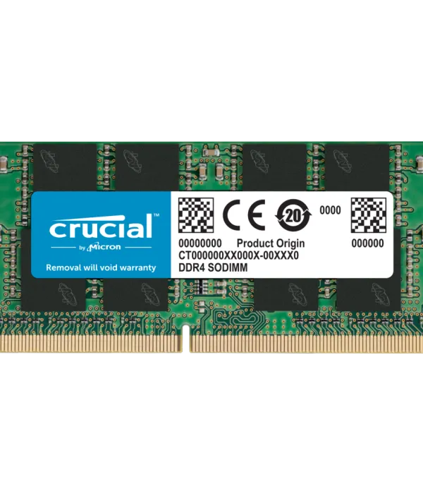 Crucial 8GB DDR4-3200 SODIMM PC4-25600 CL22, 1.2V