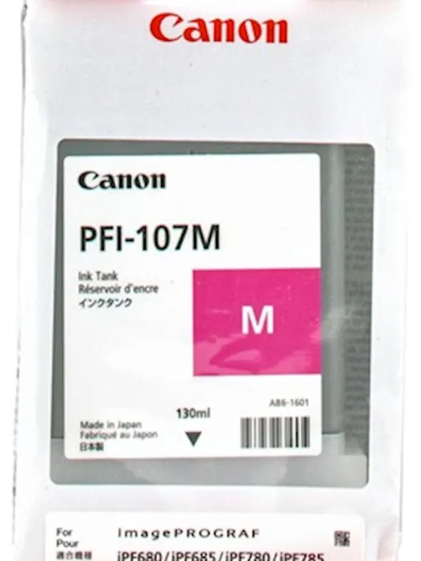 ČRNILO CANON PFI-107M MAGENTA ZA IPF670/670/770/780/785 130ml