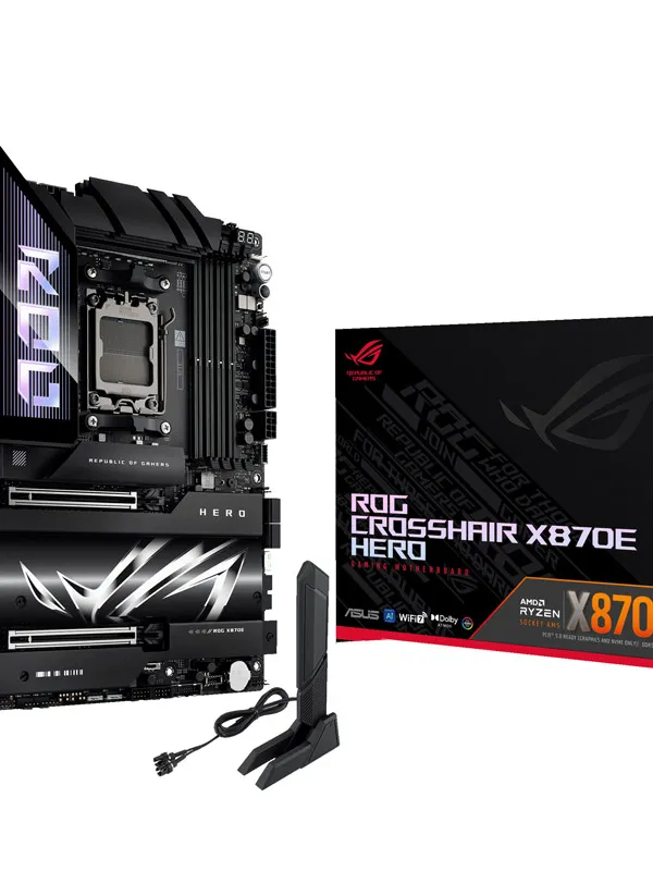 ASUS ROG CROSSHAIR X870E HERO AM5 DDR5 WiFi RGB gaming ATX osnovna plošča