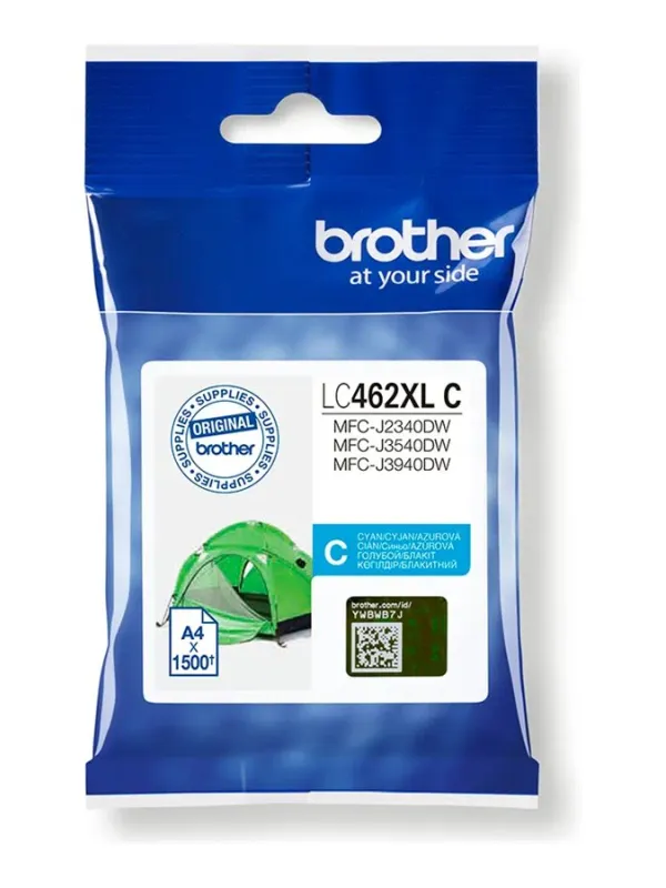 BROTHER LC462XLC Cyan Ink Cartridge