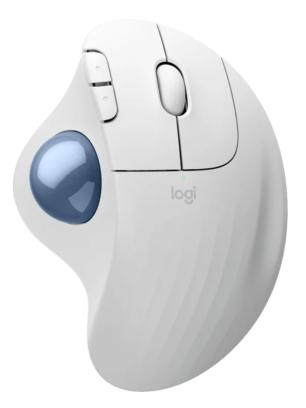 LOGITECH ERGO M575S brezžična bluetooth optična bela miška