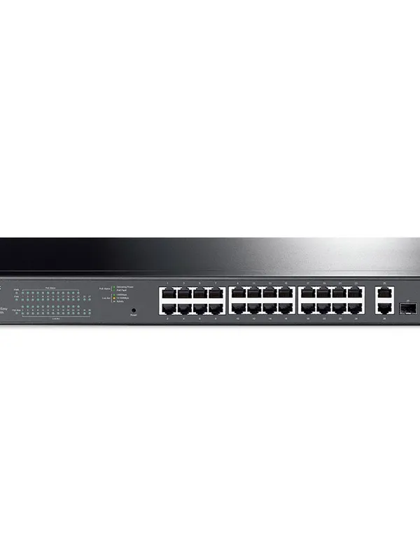 TP-LINK TL-SG1428PE 28-Port Gigabit (24x PoE+) 2x Gigabit RJ45 2x Gigabit SFP Easy Smart mrežno stikalo switch