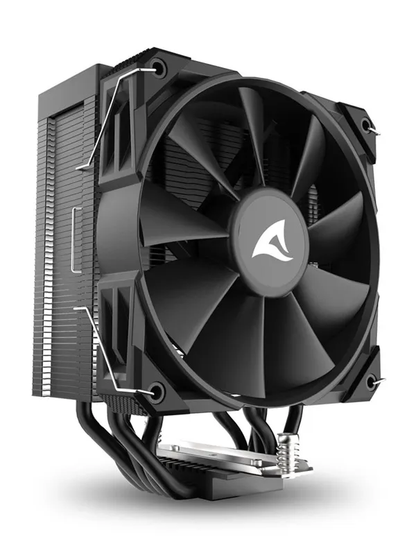 SHARKOON CPU A50 BLACK AIR COOLER 120mm PWM 220W procesorski hladilnik