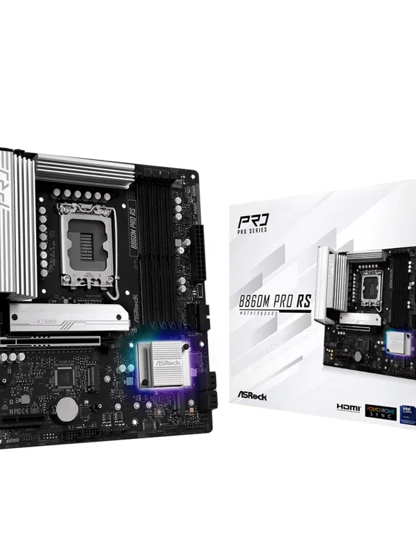 ASROCK B860M Pro RS LGA1851 4xDDR5 mATX osnovna plošča