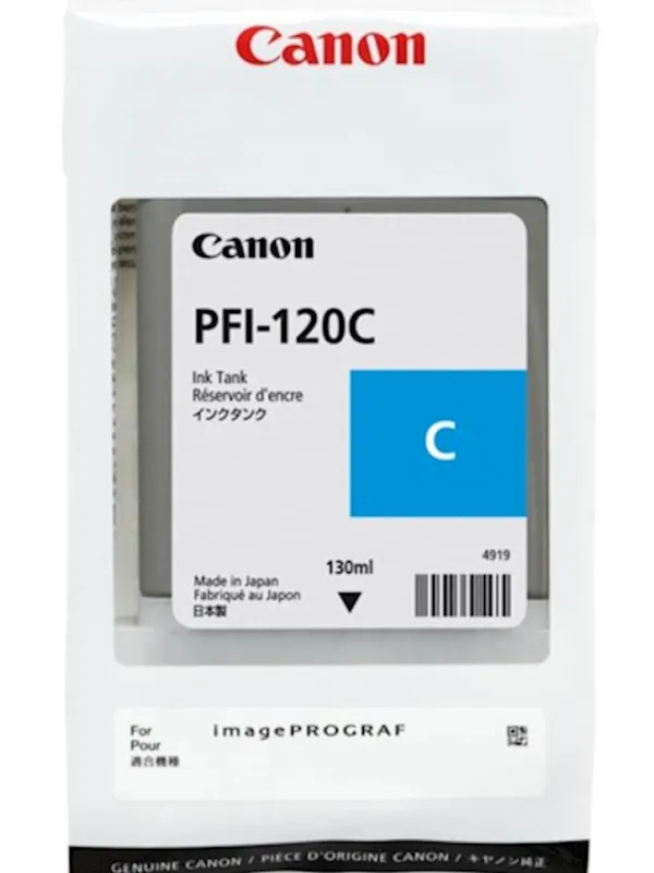ČRNILO CANON PFI-120 CYAN ZA TM200/205/300/305 130ml