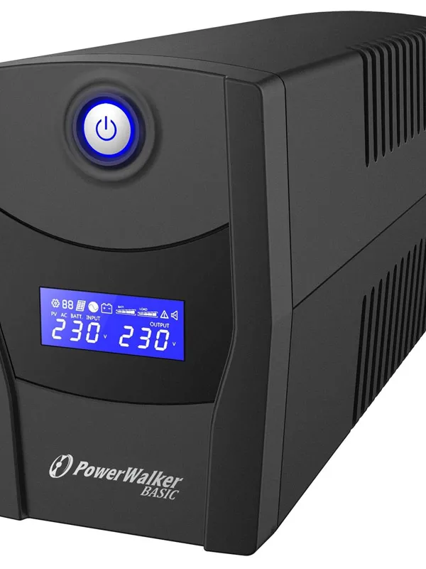 POWERWALKER VI 1000 STL HID LCD Line Interactive 1000VA 600W UPS brezprekinitveno napajanje
