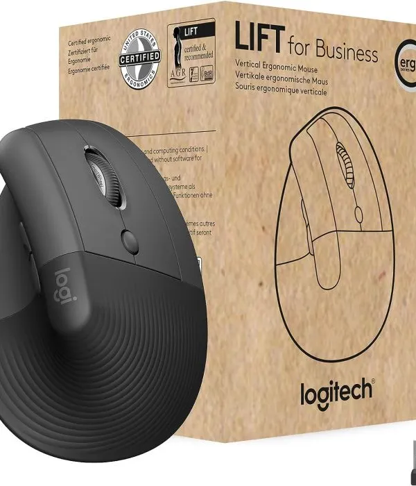 Logitech Miška Lift for Business, grafitna OEM