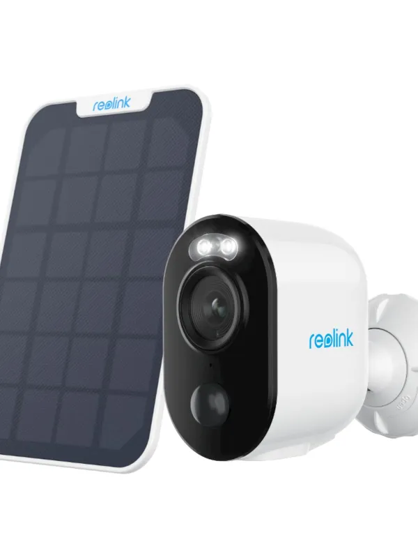 Reolink IP Kamera Argus serija B310 Komplet z Solarnim panelom, Baterijska, Nočno snemanje.
