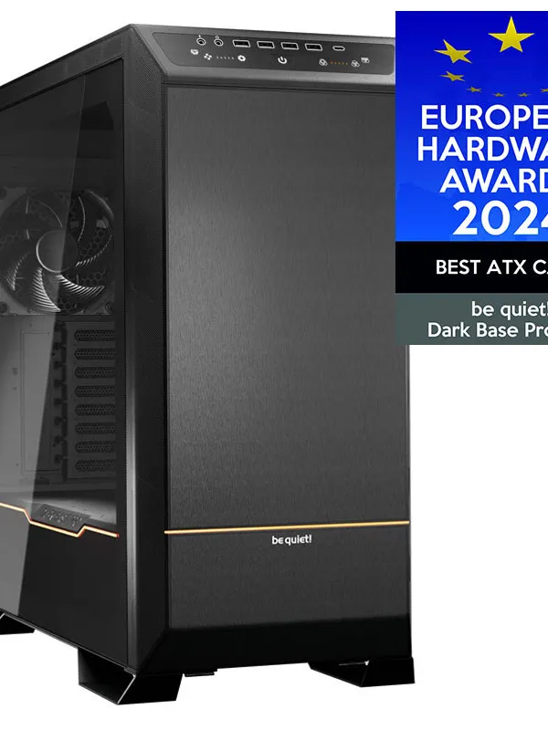 BE QUIET! DARK BASE PRO 901 (BGW50) RGB Full Tower okno črno ohišje