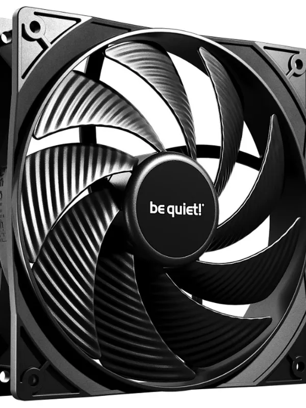 BE QUIET! Pure Wings 3 high-speed (BL109) 140mm 4-pin PWM črn ventilator