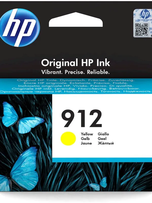 ČRNILO HP RUMENO 912 ZA OJ 801x/802x ZA 315 STRANI