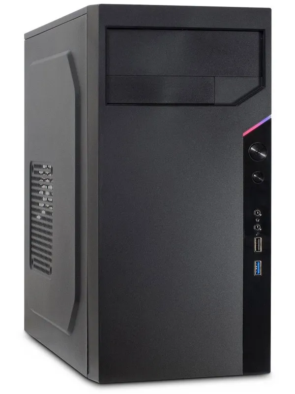 INTER-TECH 6505 RETO microATX črno ohišje