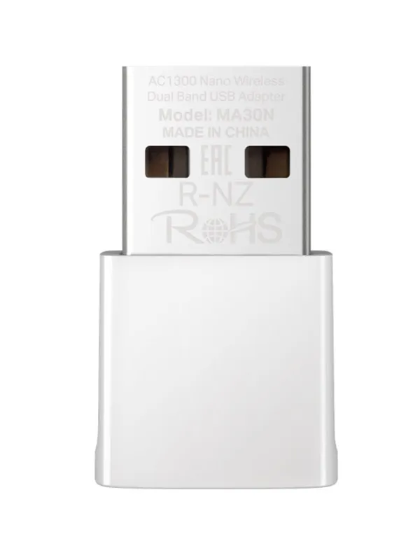 MERCUSYS MA30N AC1300 Nano Dual USB brezžični mrežni adapter