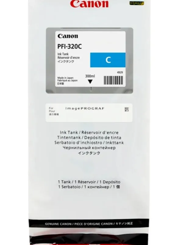 ČRNILO CANON PFI-320 CYAN ZA TM200/205/300/305 300ml