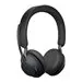 JABRA Evolve2 65 MS Stereo Headset on-ear Bluetooth wireless USB-A noise isolating black Certified for Microsoft Teams