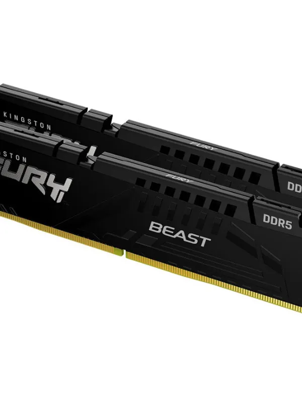 KINGSTON Fury Beast 64GB (2x32GB) 5600MT/s DDR5 CL40 XMP KF556C40BBK2-64 ram pomnilnik