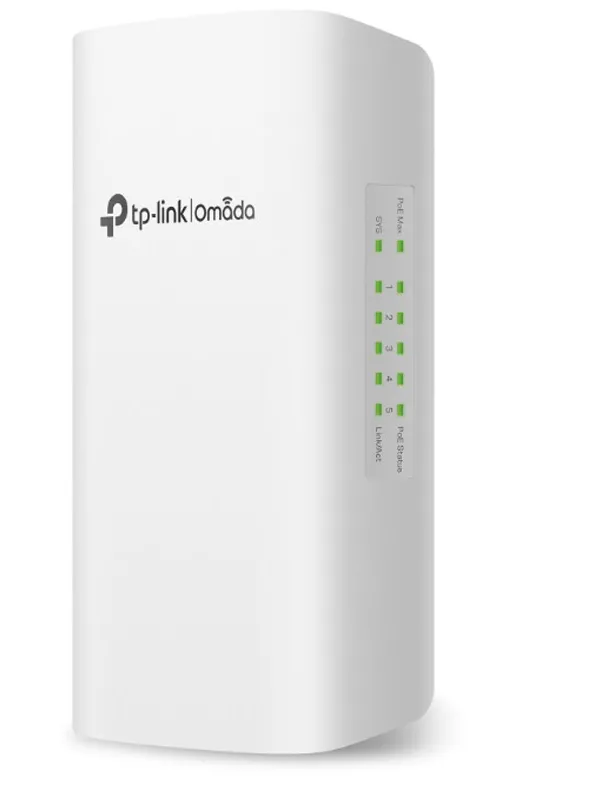 TP-LINK Omada SG2005P-PD 5-Port Gigabit (4xPoE+) RJ45 zunanje Smart mrežno stikalo switch
