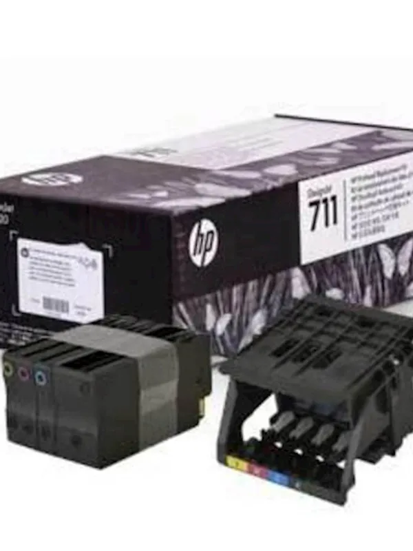 GLAVA HP 711 ČRNA, CYAN, RUMENA, MAGENTA ZA T125/T130/T525/T530     *czuk