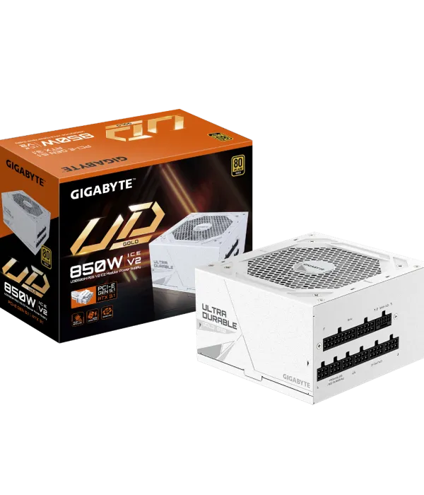 Gigabyte UD850GM PG5 ICE GOLD modularni napajalnik