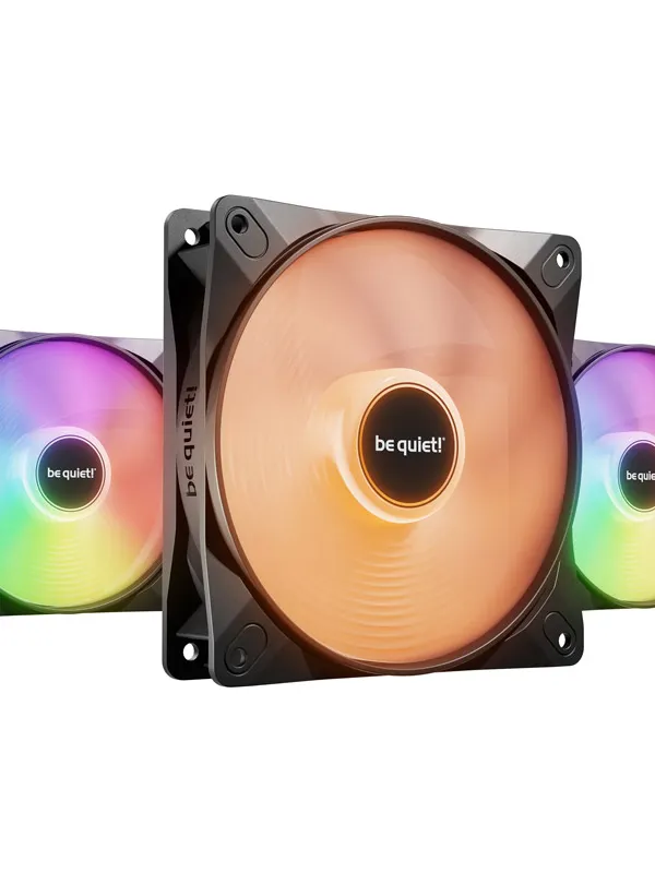 BE QUIET! LIGHT WINGS LX (BL121) RGB 120mm 4-pin PWM 3x ventilator