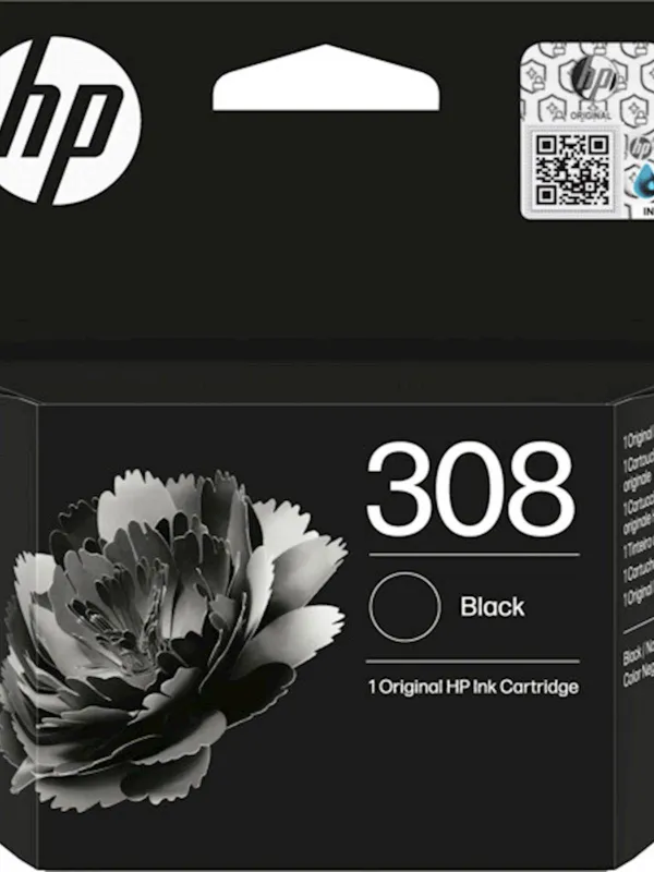 ČRNILO HP ČRNO 308 ZA ENVY 6110e/6120e/6122e/6130e/6132e/6520e/6530e/6532e ZA 160 STRANI