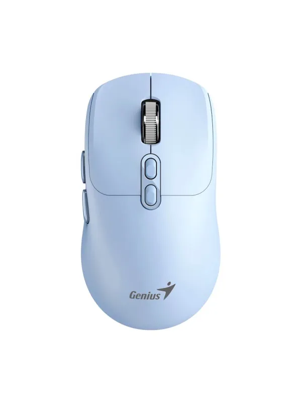 Miška Genius NX-8080S AI, BT in brezžična, modra