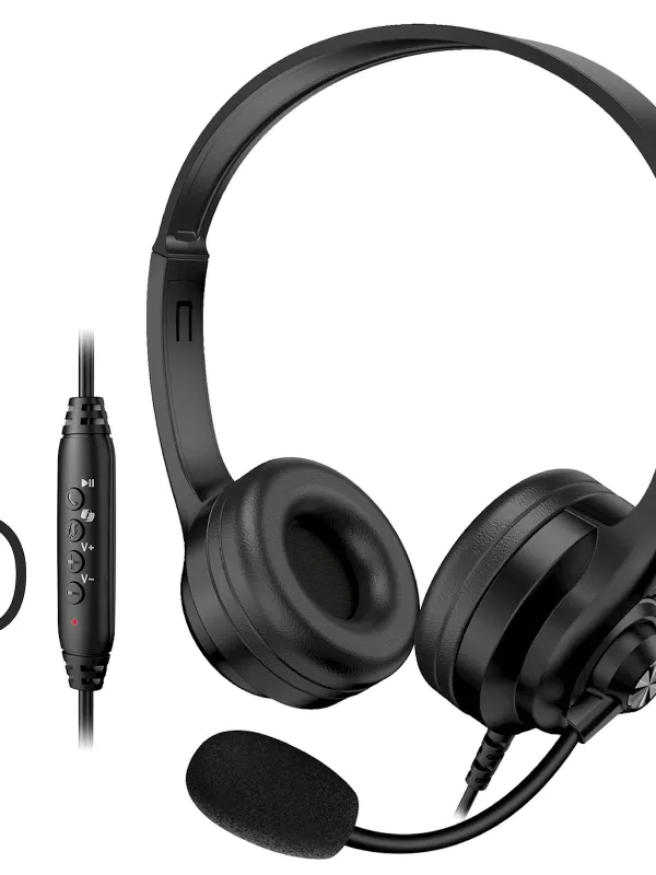 Slušalke Genius HS-235U AI,Black,USB A+C